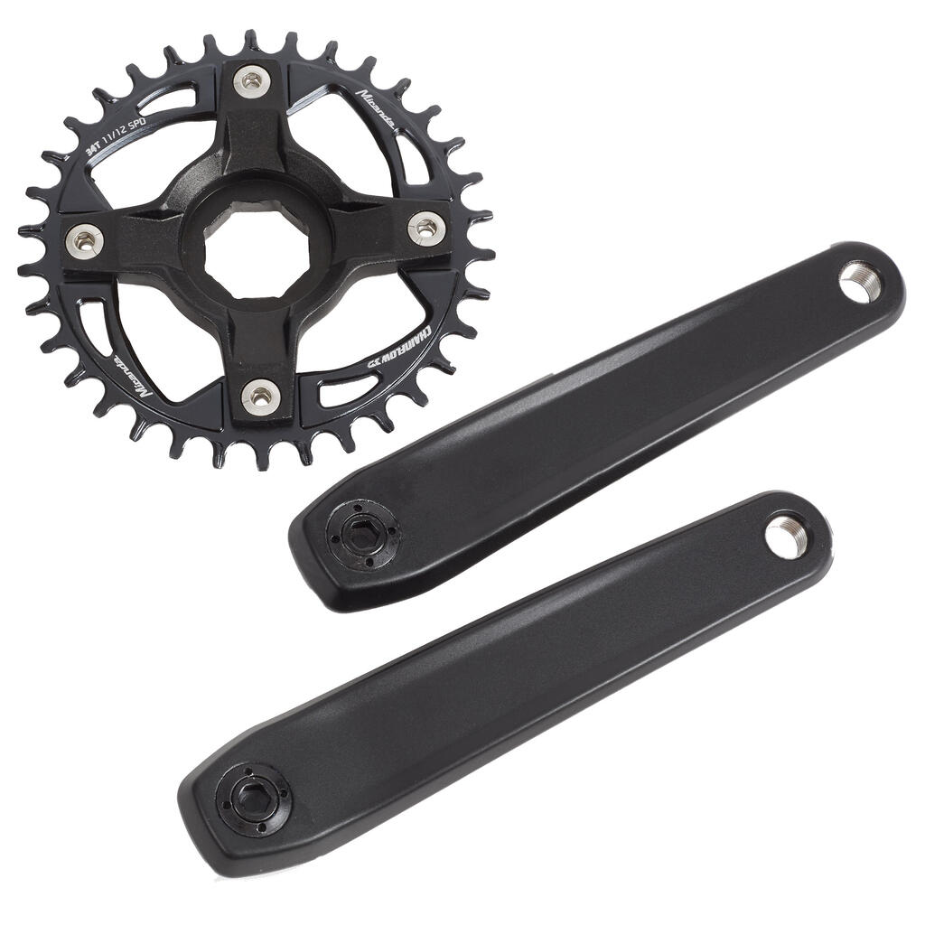 Single MTB Chainset 32-Tooth 175 mm E-Explore for Brose Motor